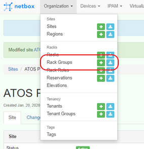 Create Rack Group