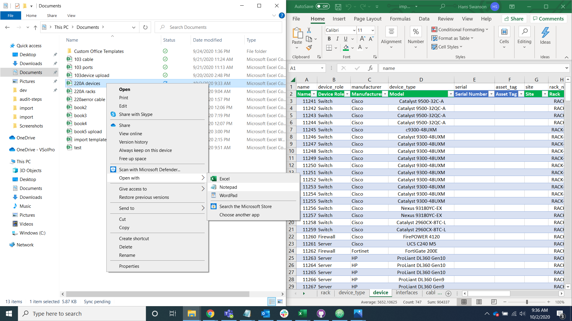 Device Import